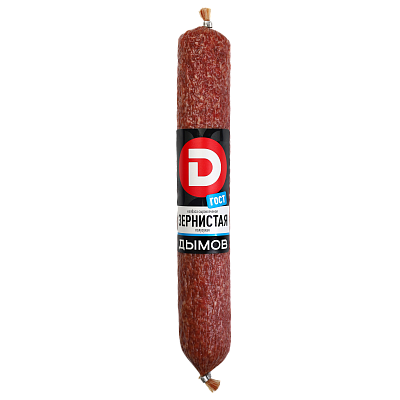 Колбаса сырокопчёная "Зернистая" ГОСТ, вес (~ 600 г)