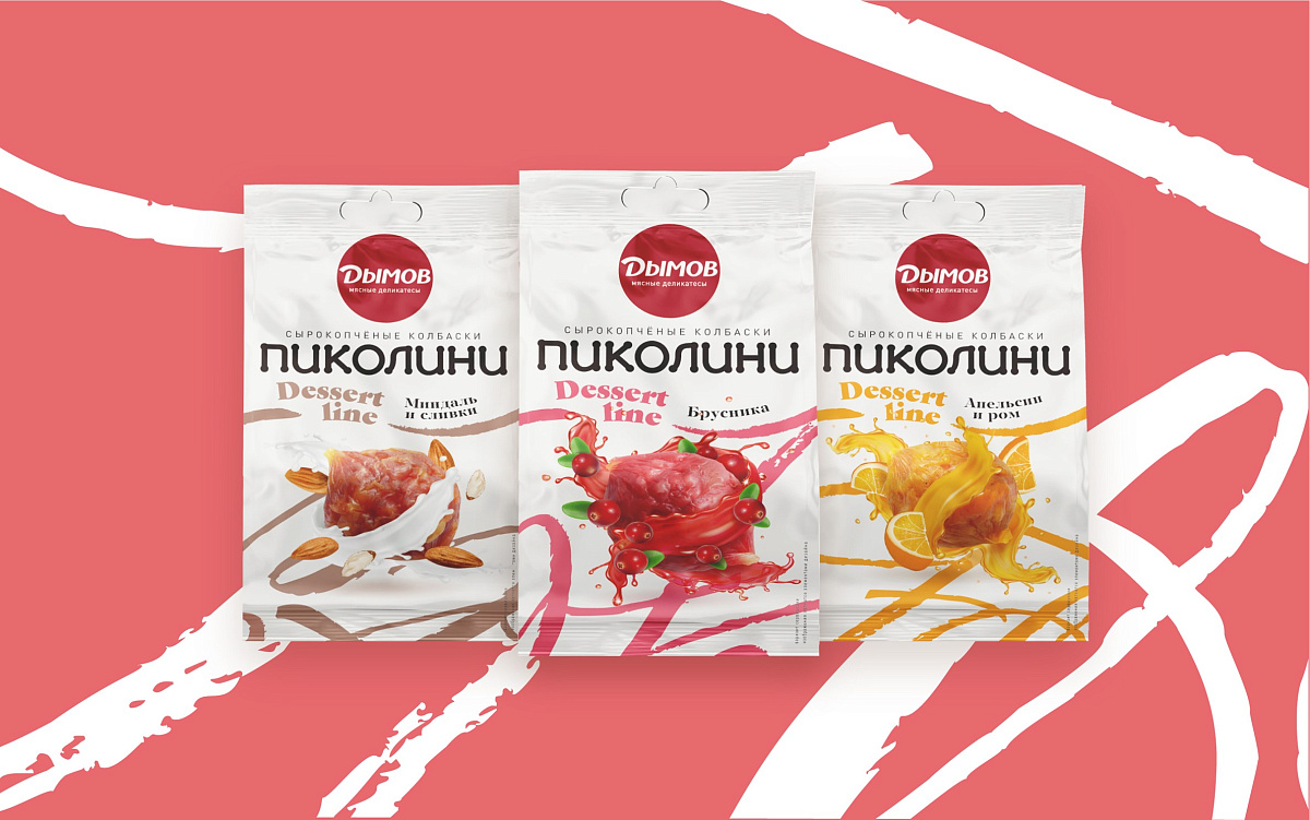 Новые снеки «DESSERT LINE»