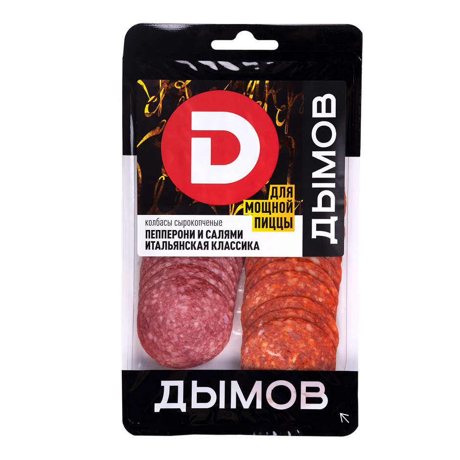 Ассорти колбас Пепперони и Салями Итальянская классика, нарезка