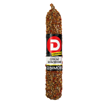 Колбаса сырокопчёная «Сервелат Бельгийский рецепт»