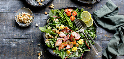 Чем заправить тёплый салат