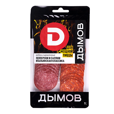 Ассорти колбас Пепперони и Салями Итальянская классика, нарезка