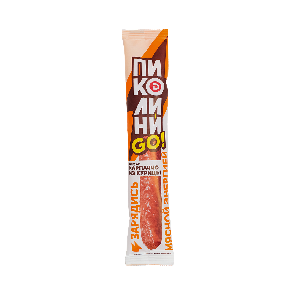 Пиколини со вкусом карпаччо из курицы, стик