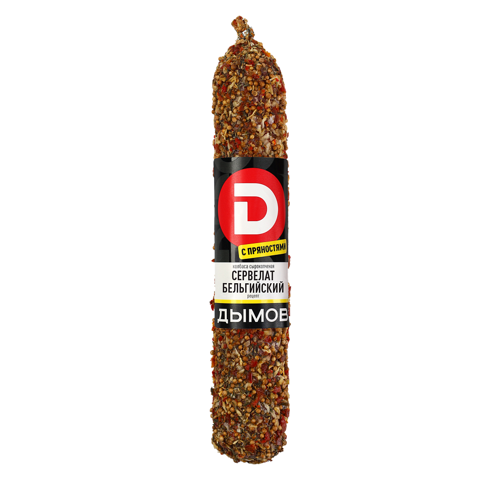 Колбаса сырокопчёная «Сервелат Бельгийский рецепт»